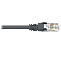 BlueDiamond Cat5e RJ45 Câble de raccord de réseau Ethernet Noir 7 pieds