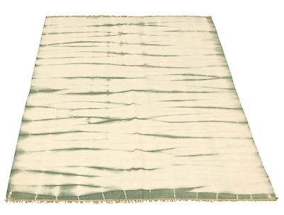 ECARPETGALLERY 4'10" x 7'11" Contemporary Color Transition Hand Made Area Rug for Living Room, Dining Room and Bedroom in Ivory