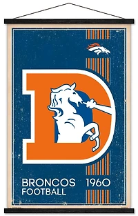 NFL Denver Broncos - Retro Logo 14 Wall Poster, 22.375" x 34"