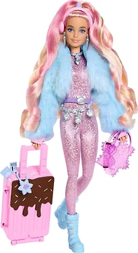 Barbie Extra Fly Poupée Voyage, tenue de neige