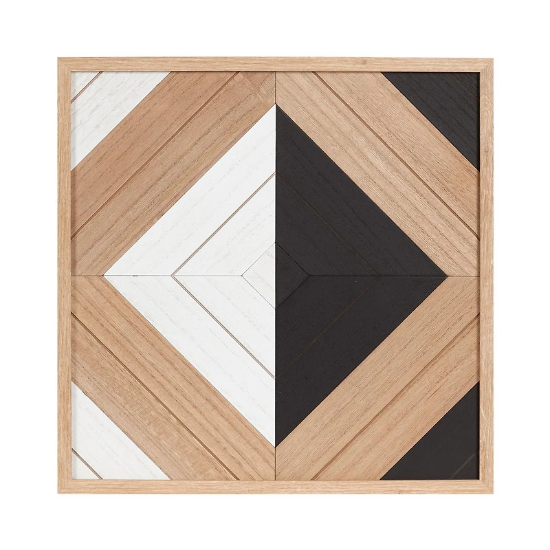 Plaque encadrée diamant carrée Ballez hometrends