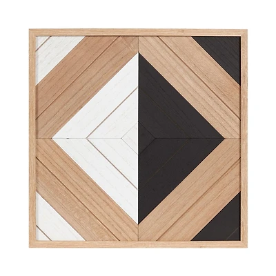 Plaque encadrée diamant carrée Ballez hometrends