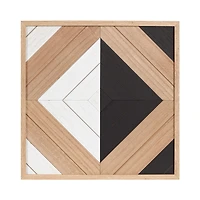 Plaque encadrée diamant carrée Ballez hometrends