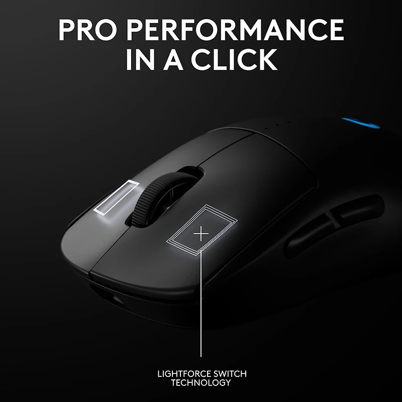 Logitech PRO 2 LIGHTSPEED Souris de Gaming Sans Fil avec Capteur 44K DPI