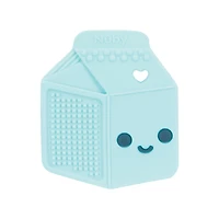 Nûby™ Lightweight & Easy to Hold Silicone Teethers – Milk & Cookies