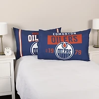 NHL Edmonton Oilers 2-Pack Pillowcases, 20" x 30"