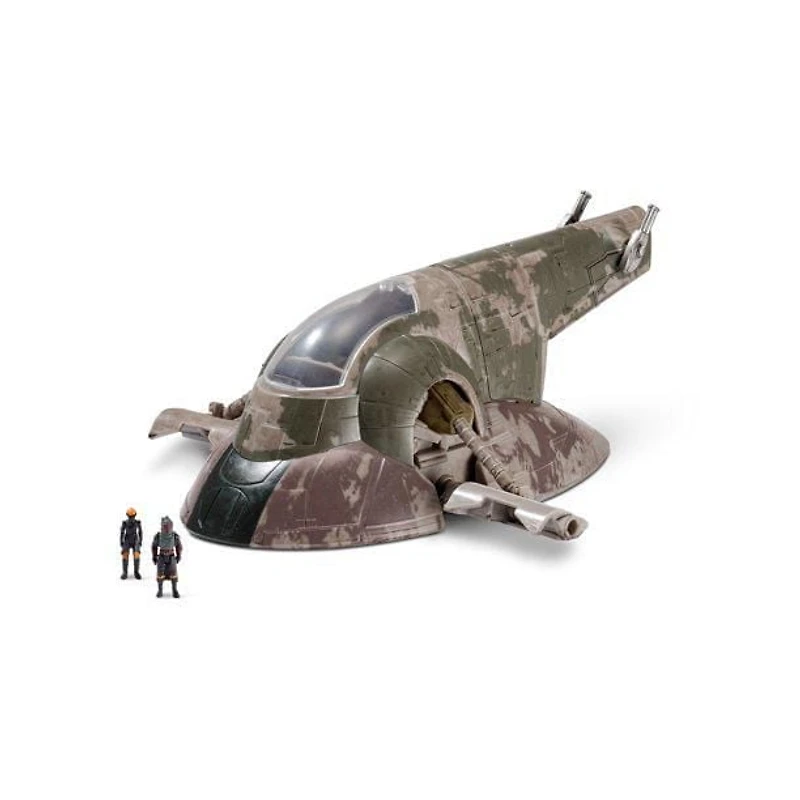 Véhicule de luxe StarWars (véhicule et figurine de 20 cm) - Le vaisseau de Boba Fett - Vague 1