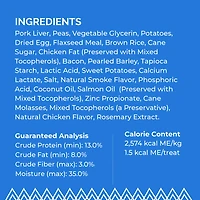 Buddy Biscuits Trainers Training Bites Soft & Chewy Dog Treats, Bacon, 10 oz. Pouch, Buddy Trainers™ Training Bites with natural bacon are the perfect training treat to reward and motivate your dog. There are over 500 treeats in every bag and each piece is highly palatable with a pork liver base and only 1.5 calories. Buddy makes training a breeze!