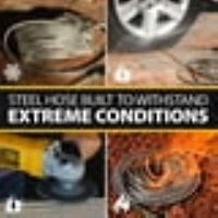 Bionic Steel 100-Foot Heavy-Duty Stainless Steel Garden Hose