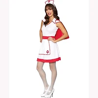 Infirmière Heroïne Petit Costume Halloween Femme Adulte