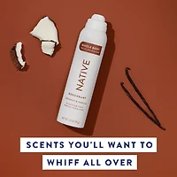 Native – Désodorisant pour le corps Noix de coco & vanille – 99 G 99g