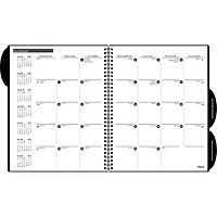 Mead® 2026 Weekly Large Poly Planner, Assorted Colours, Planner