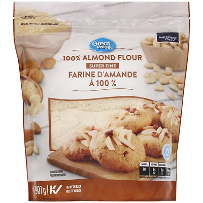 Farine d’amande à 100 % super fine Great Value 907 g