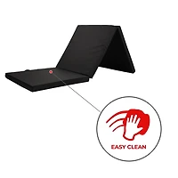 Sunny Health & Fitness Tapis d'exercice pliable en trois parties