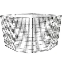 Vibrant Life Dog Pen, Indoor & Outdoor Pet Exercise Play Pen, Multiple Sizes