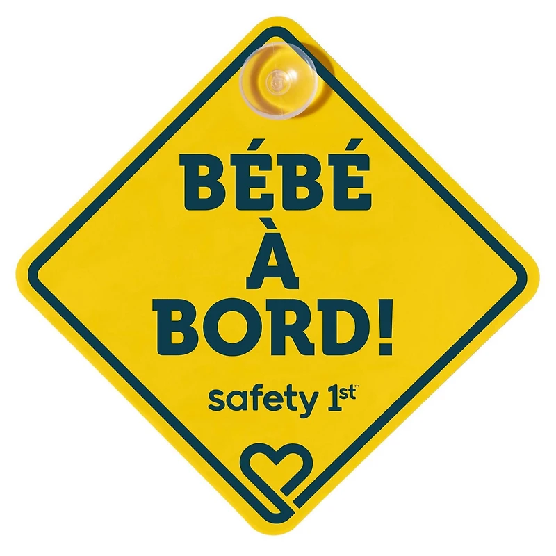 Enseigne Bébé à bord de Safety 1st