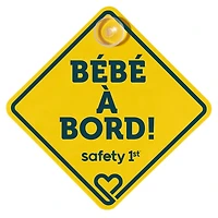 Enseigne Bébé à bord de Safety 1st
