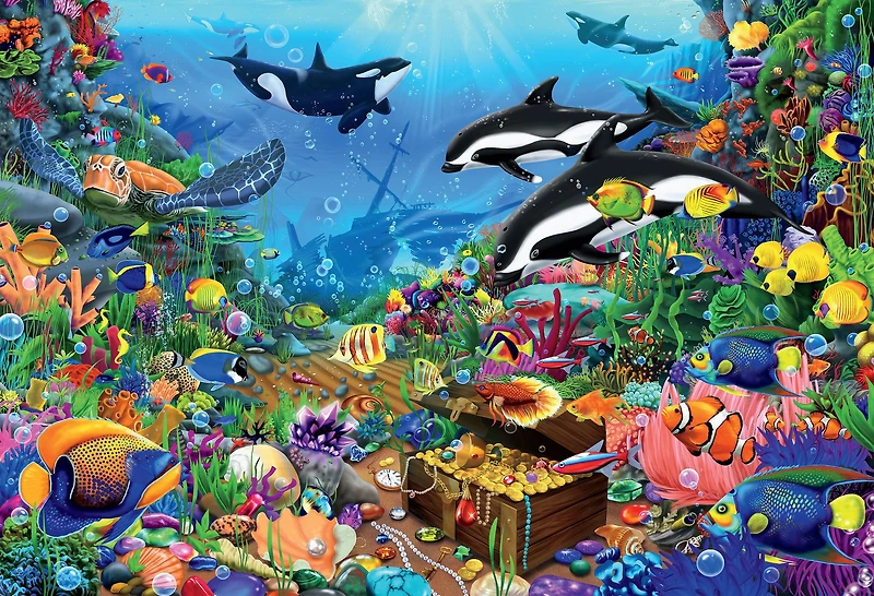 Ceaco: Jewels of The Deep Jigsaw Puzzle (2000 pc)
