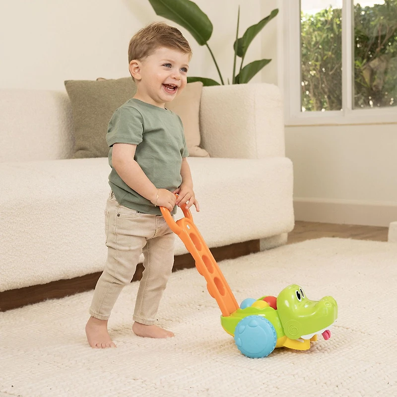 Infantino Gator Scoot N' Scoop, Alligator toy