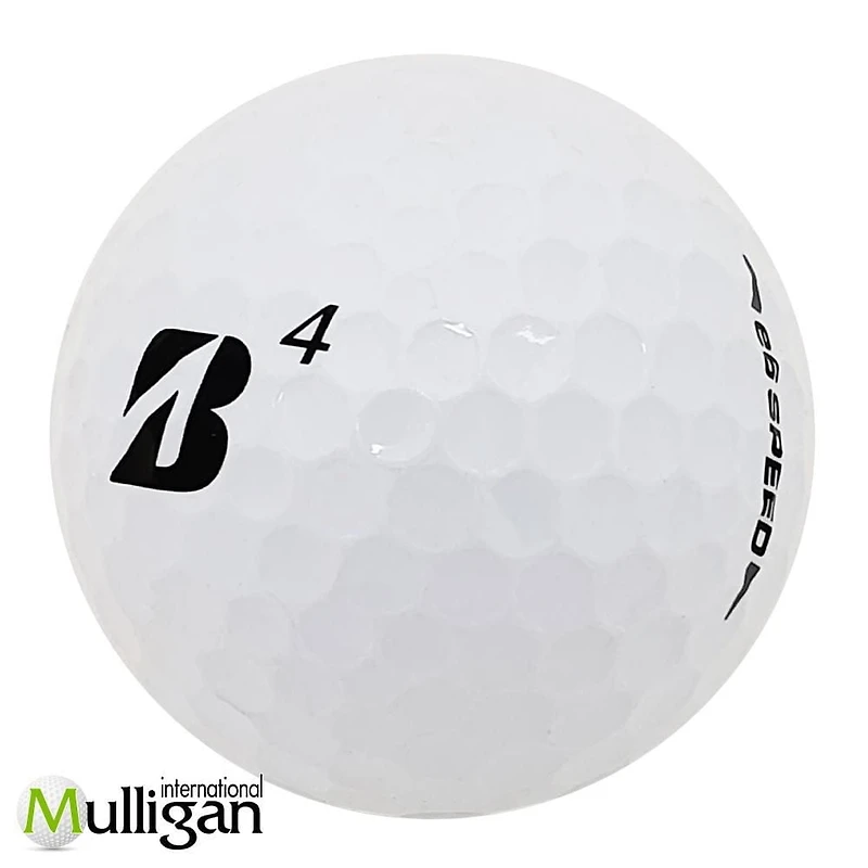 Mulligan - 96 balles de golf récupérées Bridgestone e6 Speed (B) 5A , Blanc
