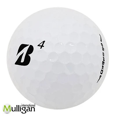 Mulligan - 96 balles de golf récupérées Bridgestone e6 Speed (B) 5A , Blanc