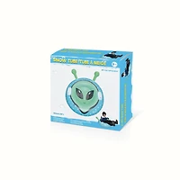 Pathfinder tube à neige gonflable extraterrestre vert, 39 po