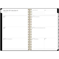 Agenda hebdomadaire Cambridge Workstyle Classic Black 2026 Agenda