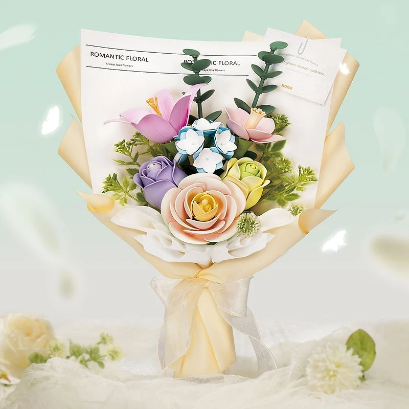 Bouquet Printemps 3D Puzzle ROKR AF01J