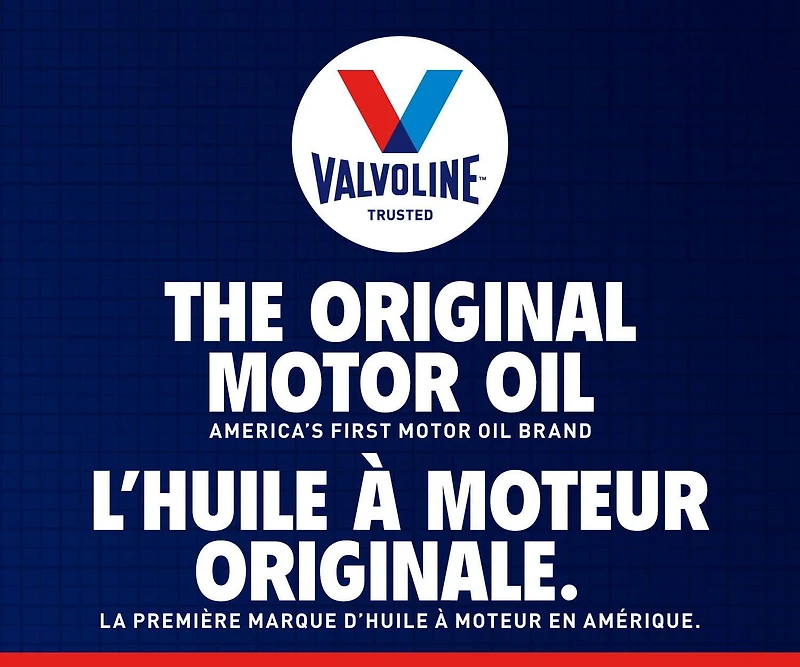 Huile à moteur Valvoline protection essentielle 5W20 au mélange synthétique 2T-5T
