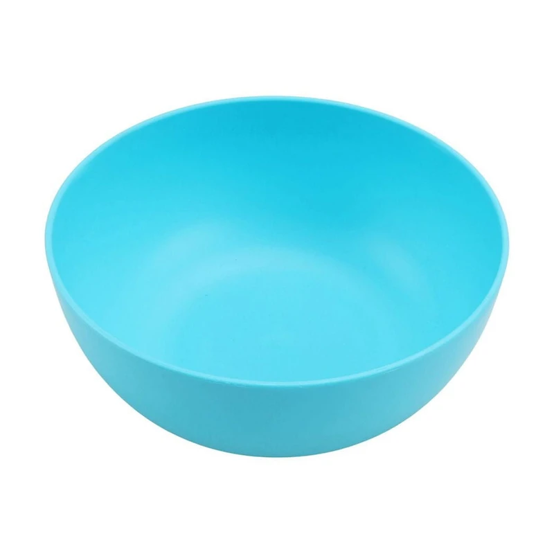 Mainstays Teal Plastic Bowl  6.75 Inch 1pc