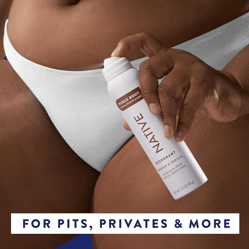 Native – Désodorisant pour le corps Noix de coco & vanille – 99 G 99g