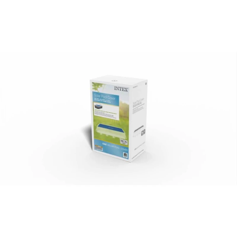 Couverture de piscine solaire Intex 18 pi x 9 pi, âge : adulte
