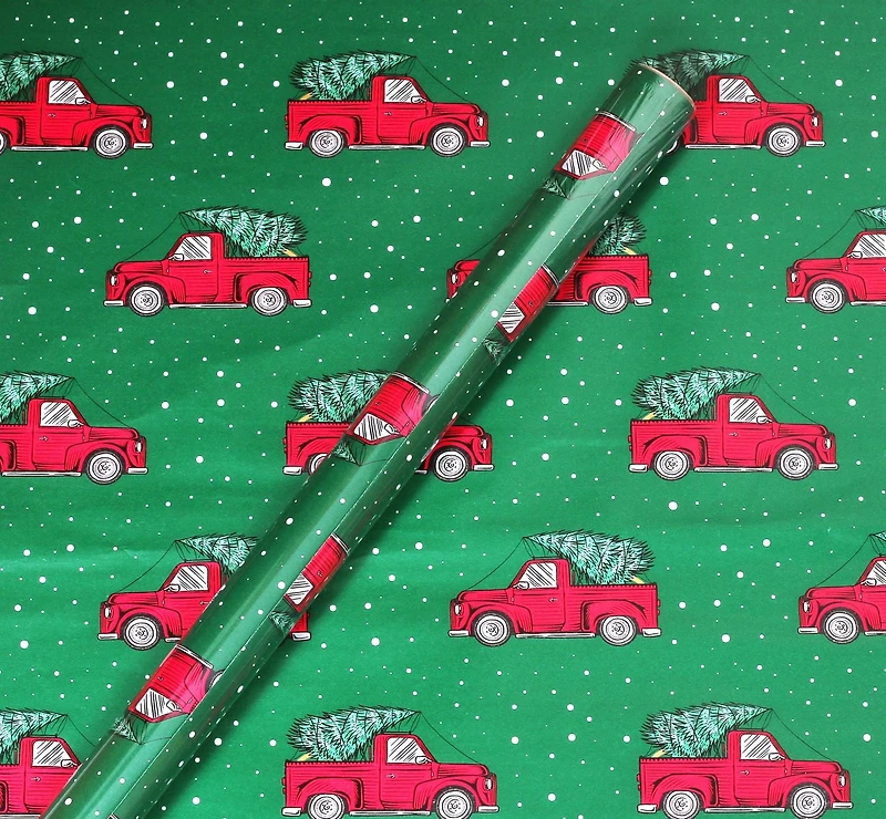 Holiday Time Christmas Wrapping Paper 8 Rolls Assortment, Quantity 144 square feet