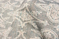 ECARPETGALLERY 4'5" x 6'4" Transitional Collage Handmade Area Rug for Living Room, Dining Room and Bedroom in Grey