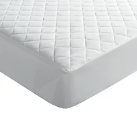 Mainstays Knitted Mattress Pad, Quilted, Stain Release, Anti-microbial, Size: Twin-Queen