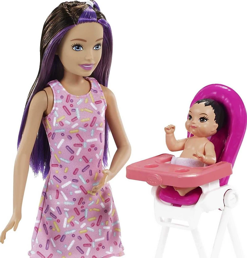 Barbie Skipper Babysitters Inc Dolls and Playset