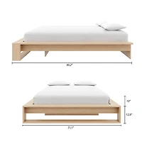 Lit plateforme Lido Queen Size avec lattes