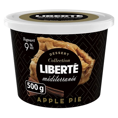 Liberté Méditerranée 9% Yogurt, Apple Pie,  500 g