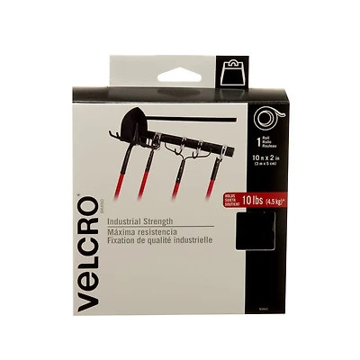 Les fixations de qualité industrielle VELCRO® Brand 10pi x 2" (3m x 5cm) noir