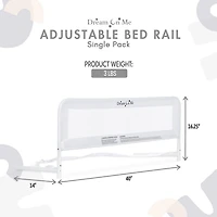 Dream On Me Rail De Lit Réglable En Maille, Modèle # 444