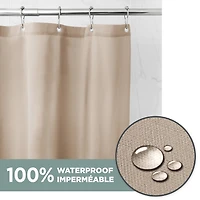 Better Homes & Gardens Waterproof Fabric Shower Liner