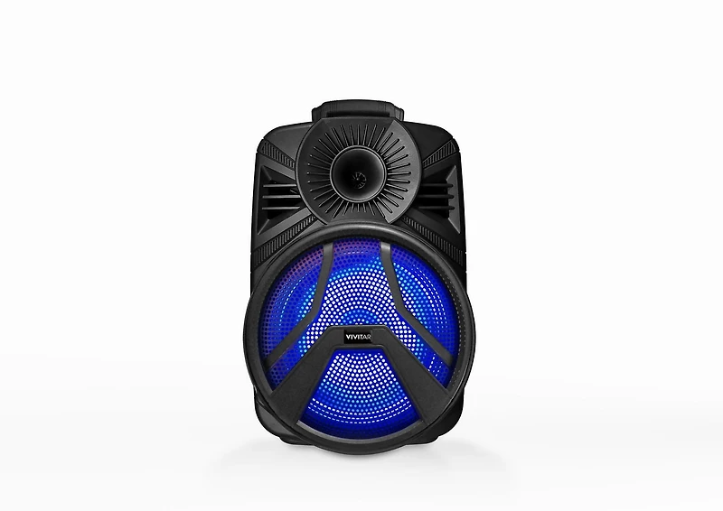 Haut-parleur de fête sans fil avec microphone de Vivitar