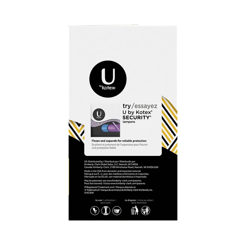 U by Kotex Lightdays Liners, Extra Coverage, Unscented