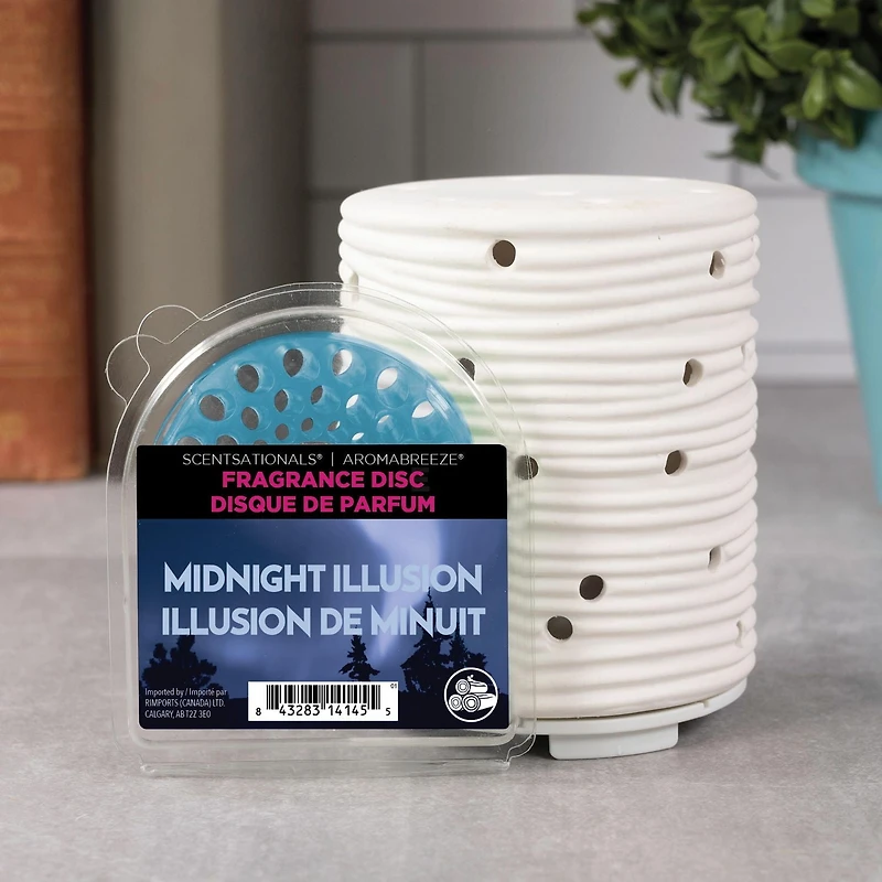 Disque de Parfum AromaBreeze ScentSationals - Illusion de minuit