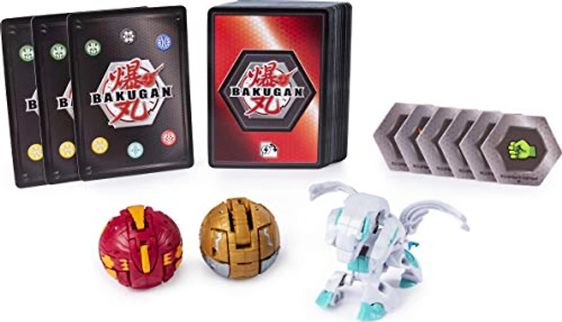 Bakugan, Starter Set Battle Brawlers avec créatures transformables Bakugan, Haos Howlkor, à partir de 6 ans