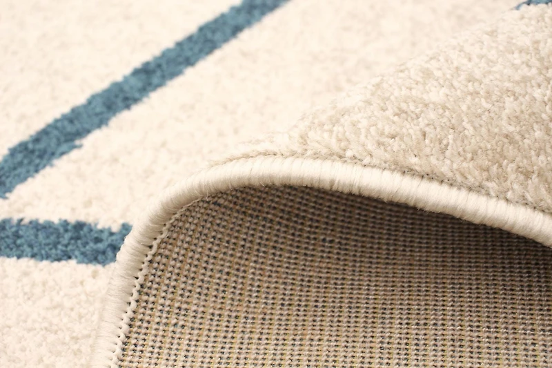 ECARPET Living Room Bedroom Carpet, Geometric Indoor Area Rug Ana Collection