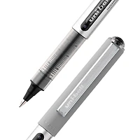uniball™ Vision Rollerball Pens, Fine Point (0.7mm), Black, 4 Pack, Vision Rollerball .7 Blk 4pk