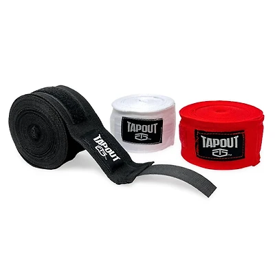 Tapout Handwraps 6Pk Red Black White