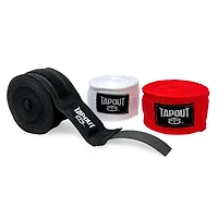 Tapout Handwraps 6Pk Red Black White
