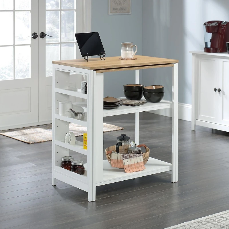 Sauder Select Kitchen Island, White, 428253